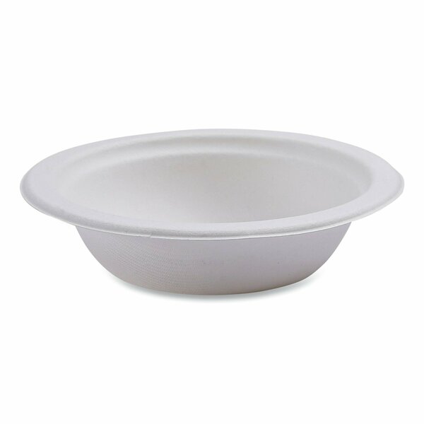 Eco-Products Bowl, 12 oz., Heavy Weight, White, PK50 EP-BL12